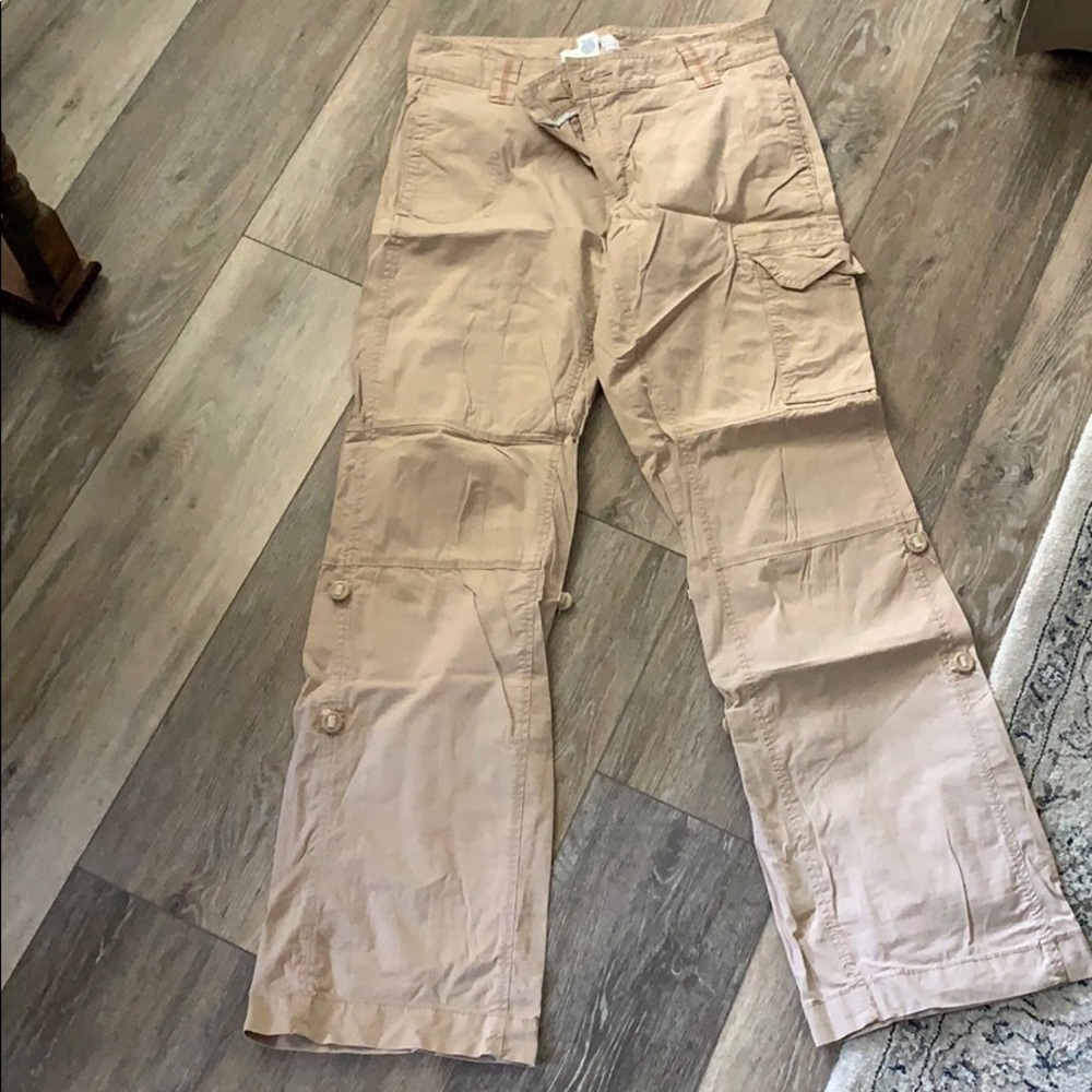 Tan Old Navy Cargo Jeans